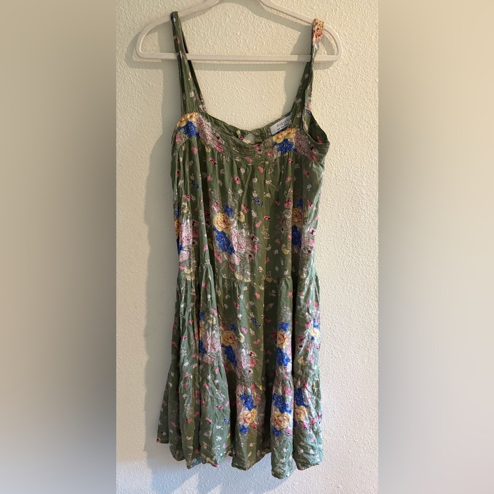 Auguste the Label Floral Green Sundress